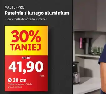Lidl MASTERPRO Patelnia z kutego aluminium 20cm oferta