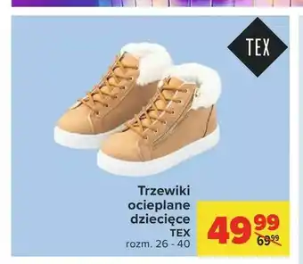 Carrefour Trzewiki ocieplane dziecięce oferta