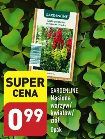 ALDI GARDENLINE Nasiona warzyw/kwiatów/ziół oferta