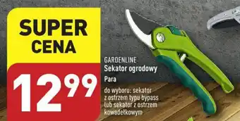 ALDI GARDENLINE Sekator ogrodowy oferta