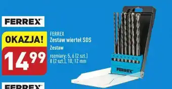 ALDI FERREX Zestaw wierteł SDS oferta