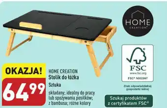 ALDI HOME CREATION Stolik do łóżka oferta