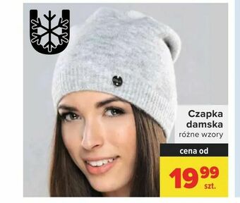 Carrefour Czapka damska oferta