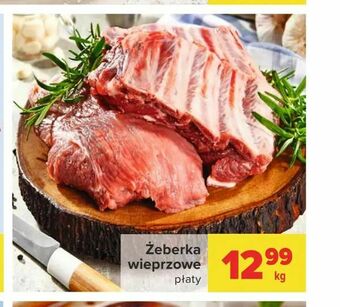 Carrefour Żeberka wieprzowe oferta