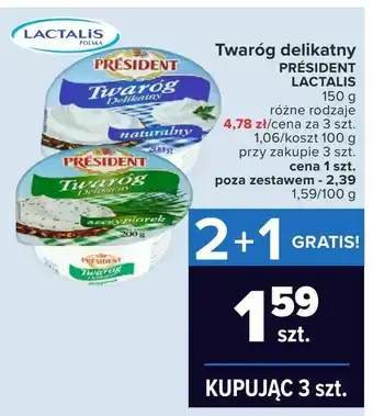 Carrefour Twaróg delikatny oferta