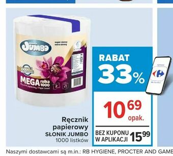 Carrefour Ręcznik papierowy oferta