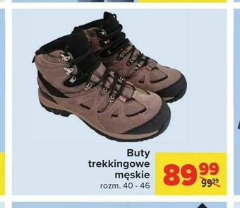 Carrefour Buty trekkingowe męskie oferta