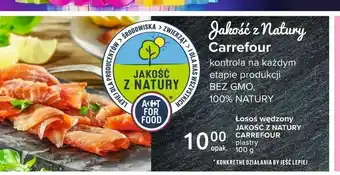 Carrefour Łosoś wędzony oferta