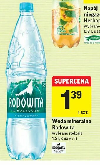 Intermarche Woda mineralna oferta