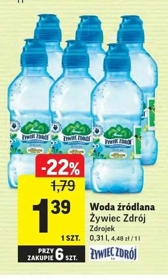 Intermarche Woda źródlana oferta