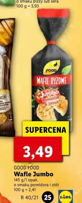 Lidl Wafle Jumbo oferta