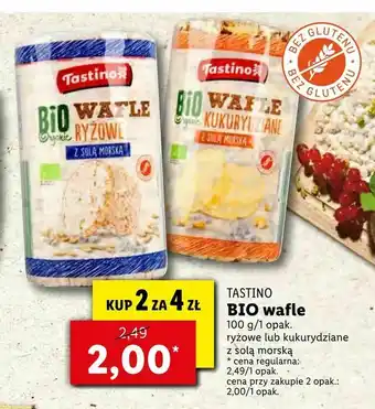 Lidl BIO wafle oferta