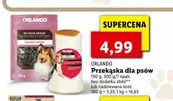 Lidl Przekąska dla psów oferta