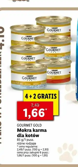 Lidl Mokra karma dla kotów oferta