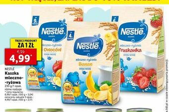 Lidl Kaszka mleczno-ryżowa oferta