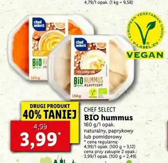 Lidl BIO hummus oferta