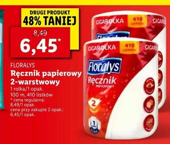 Lidl Ręcznik papierowy 2-warstwowy oferta