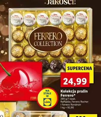 Lidl Kolekcja pralin Ferrero oferta