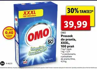 Lidl Proszek do prania, XXXL, 100 prań oferta