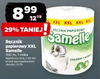 Netto Ręcznik papierowy Samelle 100 m oferta