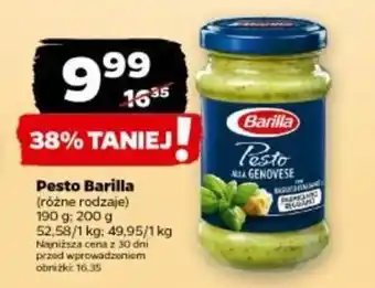 Netto Pesto Barilla 190 - 200 g oferta