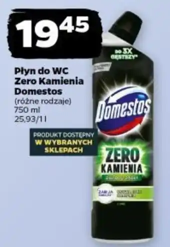 Netto Płyn do WC Zero Kamienia Domestos 750 ml oferta
