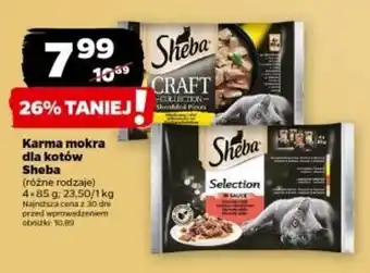 Netto Karma mokra dla kotów Sheba 4x85g oferta