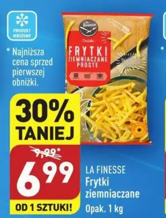 ALDI LA FINESSE Frytki ziemniaczane 1kg oferta