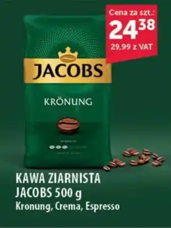 Eurocash KAWA ZIARNISTA JACOBS 500 g oferta