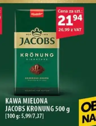 Eurocash KAWA MIELONA JACOBS KRONUNG 500 g oferta