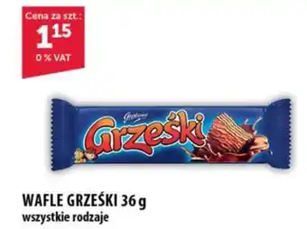 Eurocash WAFLE GRZEŚKI 36 g oferta
