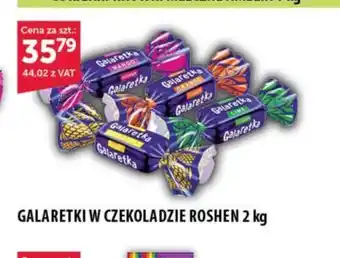 Eurocash GALARETKI W CZEKOLADZIE ROSHEN 2 kg oferta