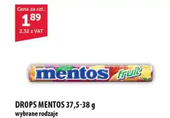 Eurocash DROPS MENTOS 37,5-38 g oferta