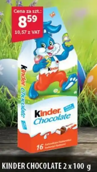 Eurocash KINDER CHOCOLATE 2 x 100 g oferta