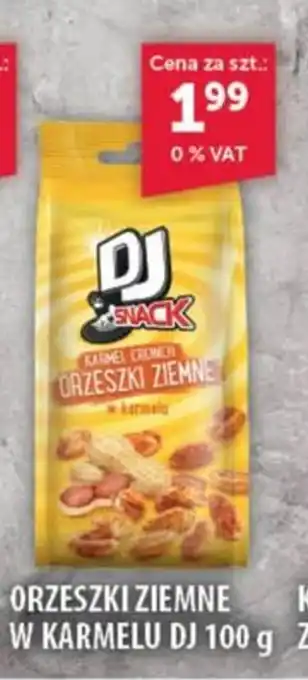 Eurocash ORZESZKI ZIEMNE W KARMELU DJ 100 g oferta