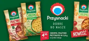 Eurocash CHRUPKI, PRAŻYNKI PRZYSNACKI 90-120 g oferta