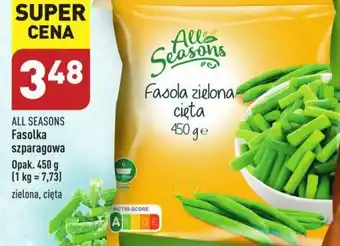 ALDI ALL SEASONS Fasolka szparagowa 450 g oferta
