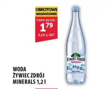 Eurocash WODA ŻYWIEC ZDRÓJ MINERALS 1,2 l oferta