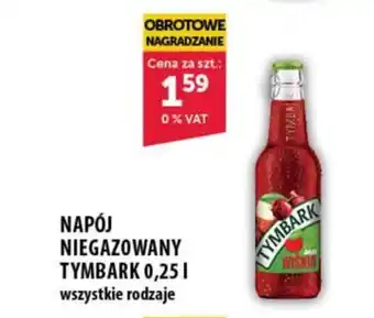 Eurocash NAPÓJ NIEGAZOWANY TYMBARK 0,25 l oferta