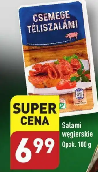 ALDI Salami węgierskie 100 g oferta