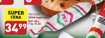 ALDI PICK SZEGED Salami węgierskie 400 g oferta