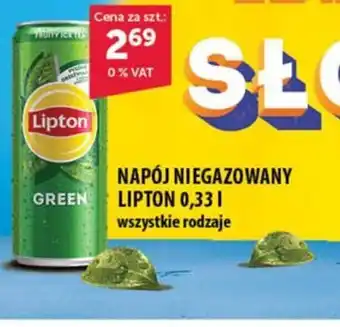 Eurocash NAPÓJ NIEGAZOWANY GREEN LIPTON 0,33 l oferta