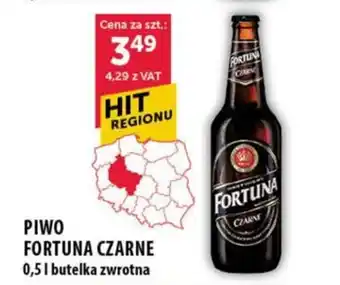 Eurocash PIWO FORTUNA CZARNE 0,5 l oferta