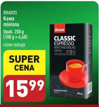 ALDI BRAVOS Kawa mielona 250 g oferta