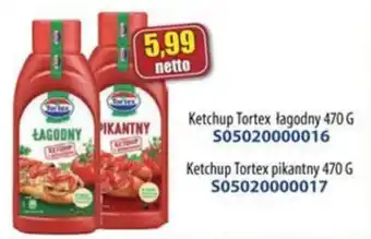 AT Ketchup Tortex łagodny 470 G oferta