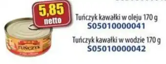 AT Tuńczyk kawałki w oleju/wodzie 170 g oferta