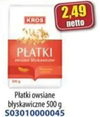 Płatki owsiane błyskawiczne 500 g