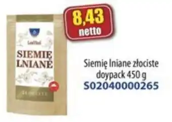 AT Siemię lniane złociste 450 g oferta