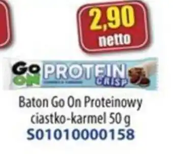 AT Baton Go On Proteinowy ciastko-karmel 50 g oferta