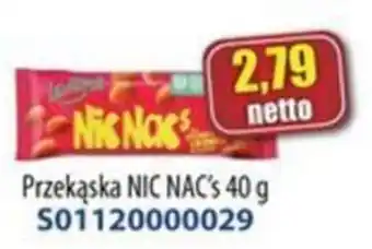 AT Przekąska NIC NAC's 40 g oferta